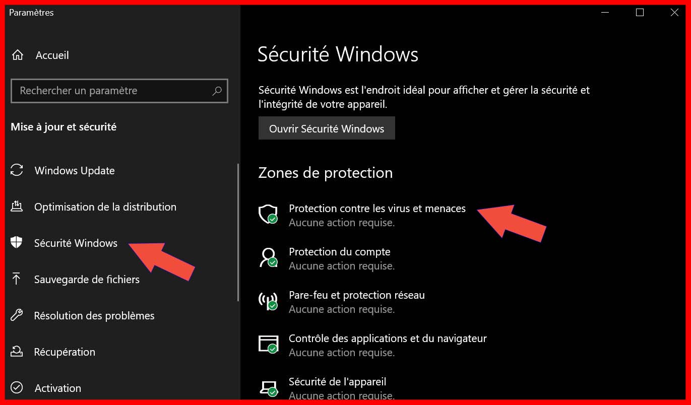 Désactiver Windows Defender pour lancer KMSAuto Net Activator